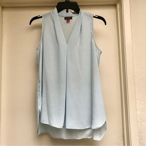 Vince Camuto Inverted Front Pleat Blouse